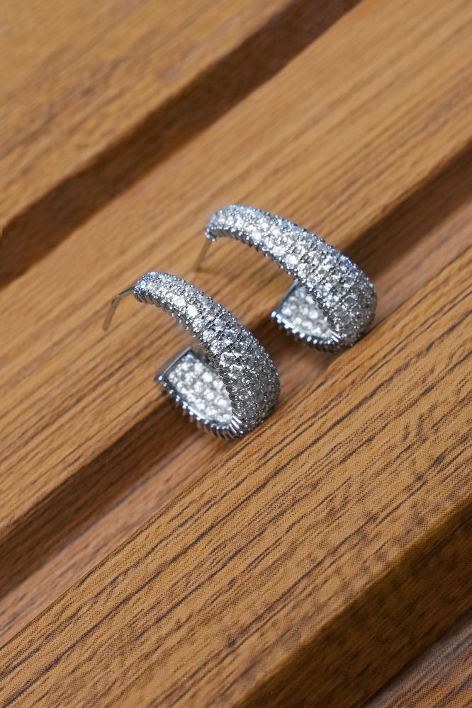 EAR RINGS JW1106 SLV - OPIA