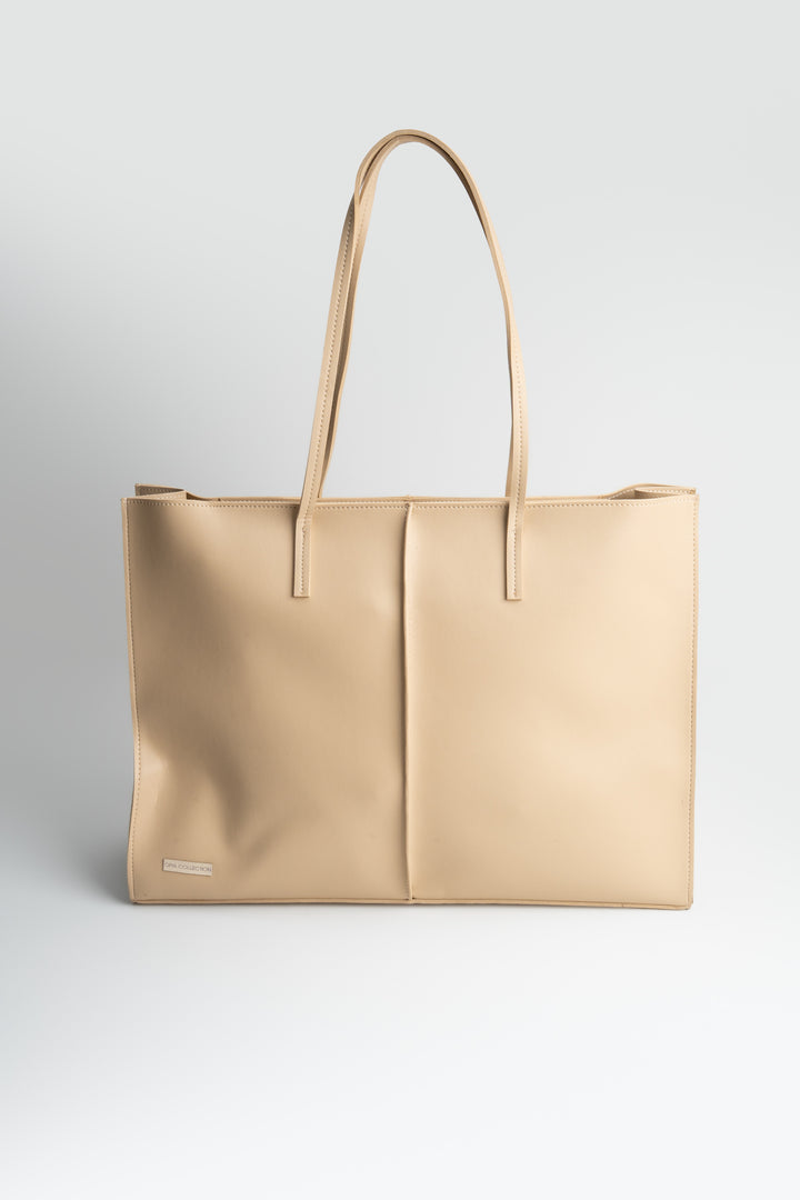 LADIES HANDBAG LB166 BEIGE