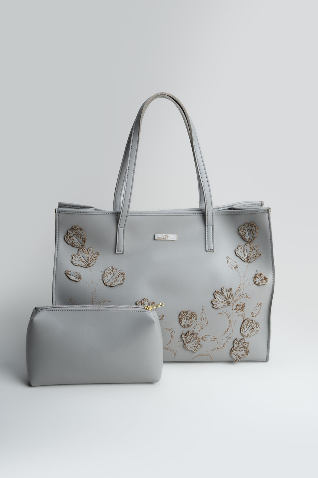 LADIES HANDBAG LB167 GREY