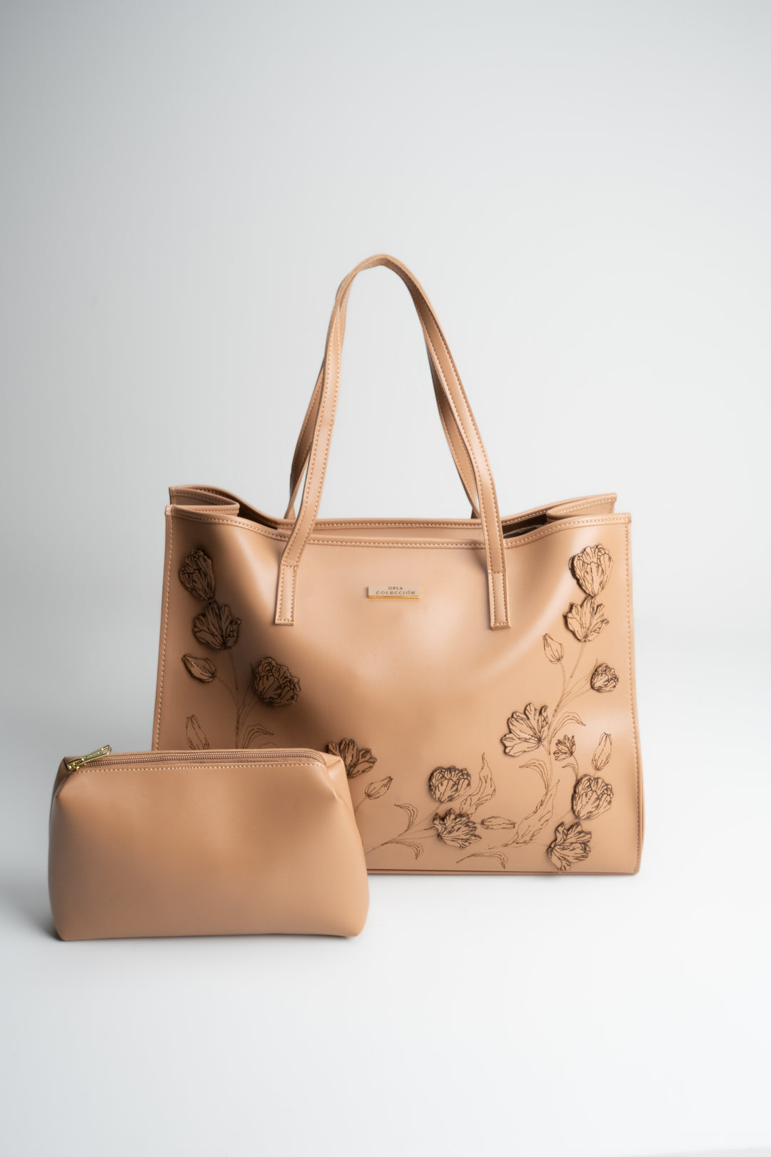 LADIES HANDBAG LB167 TAN