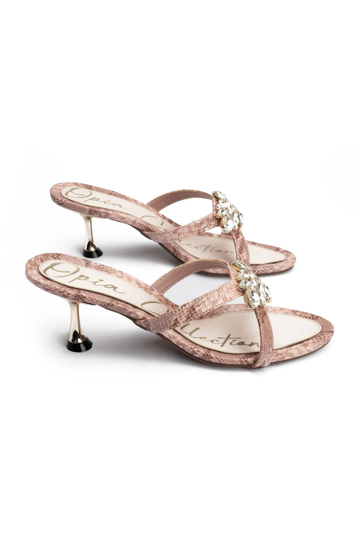 OPIA HEELETTE SLIDES