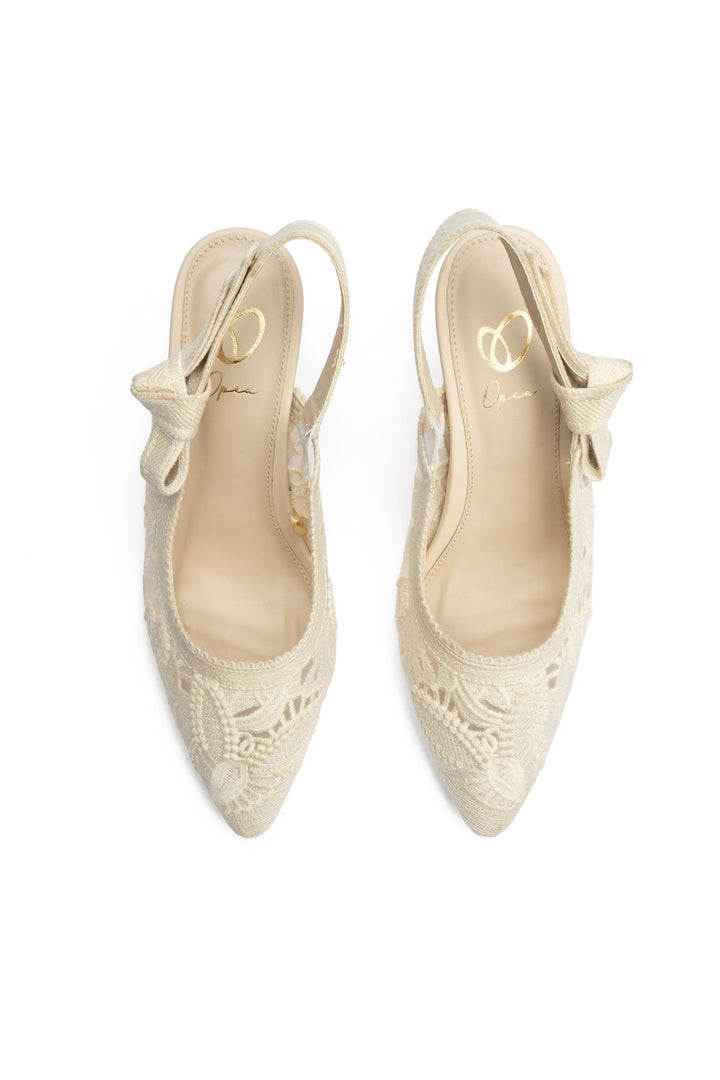OPIA IVORY PUMPS