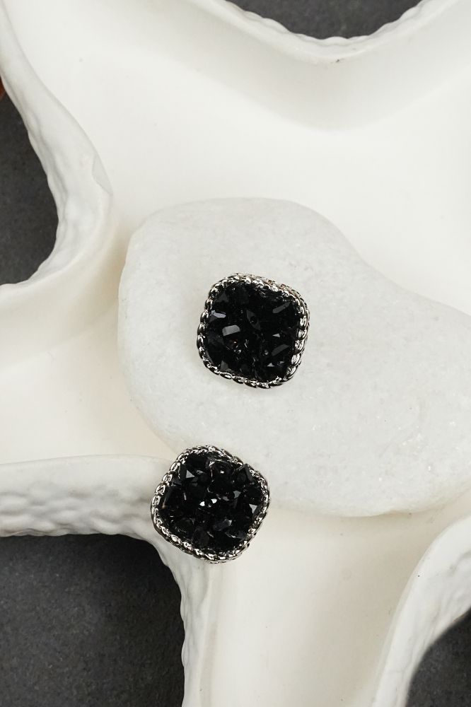 JEWELLRYEAR RINGS JW1124 BKA