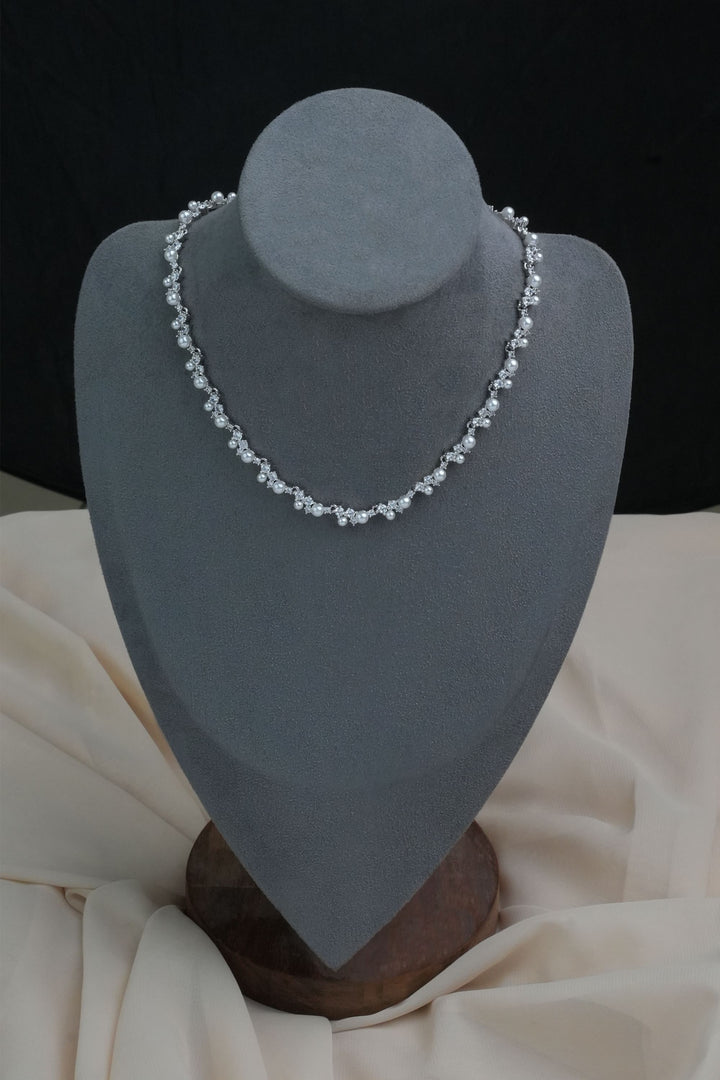 NECKLACE JW1271 SLV - OPIA