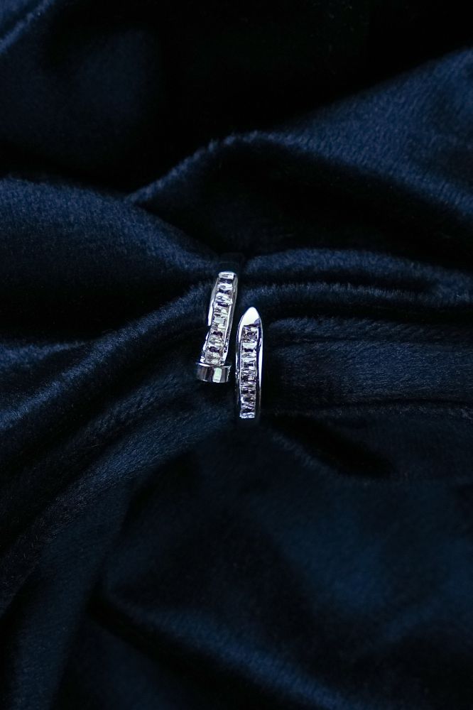 EAR RINGS JW1302 SLV - OPIA