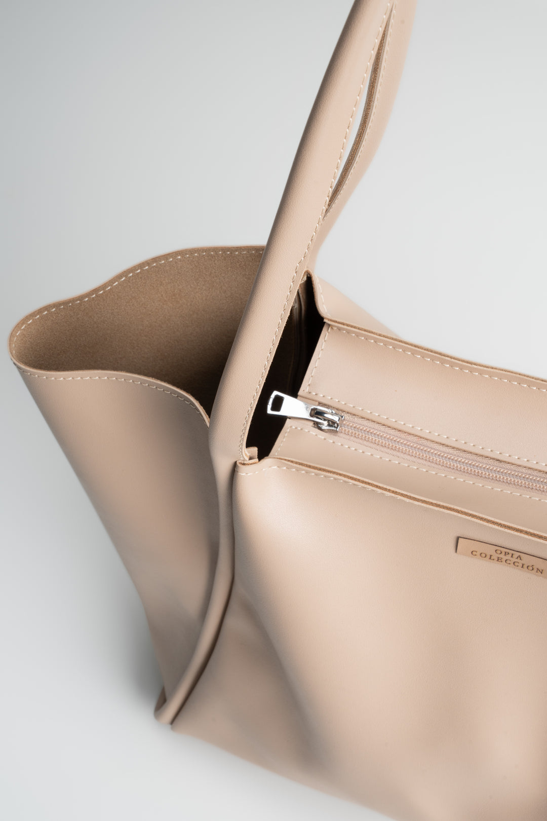 LADIES HANDBAG LB164 BEIGE