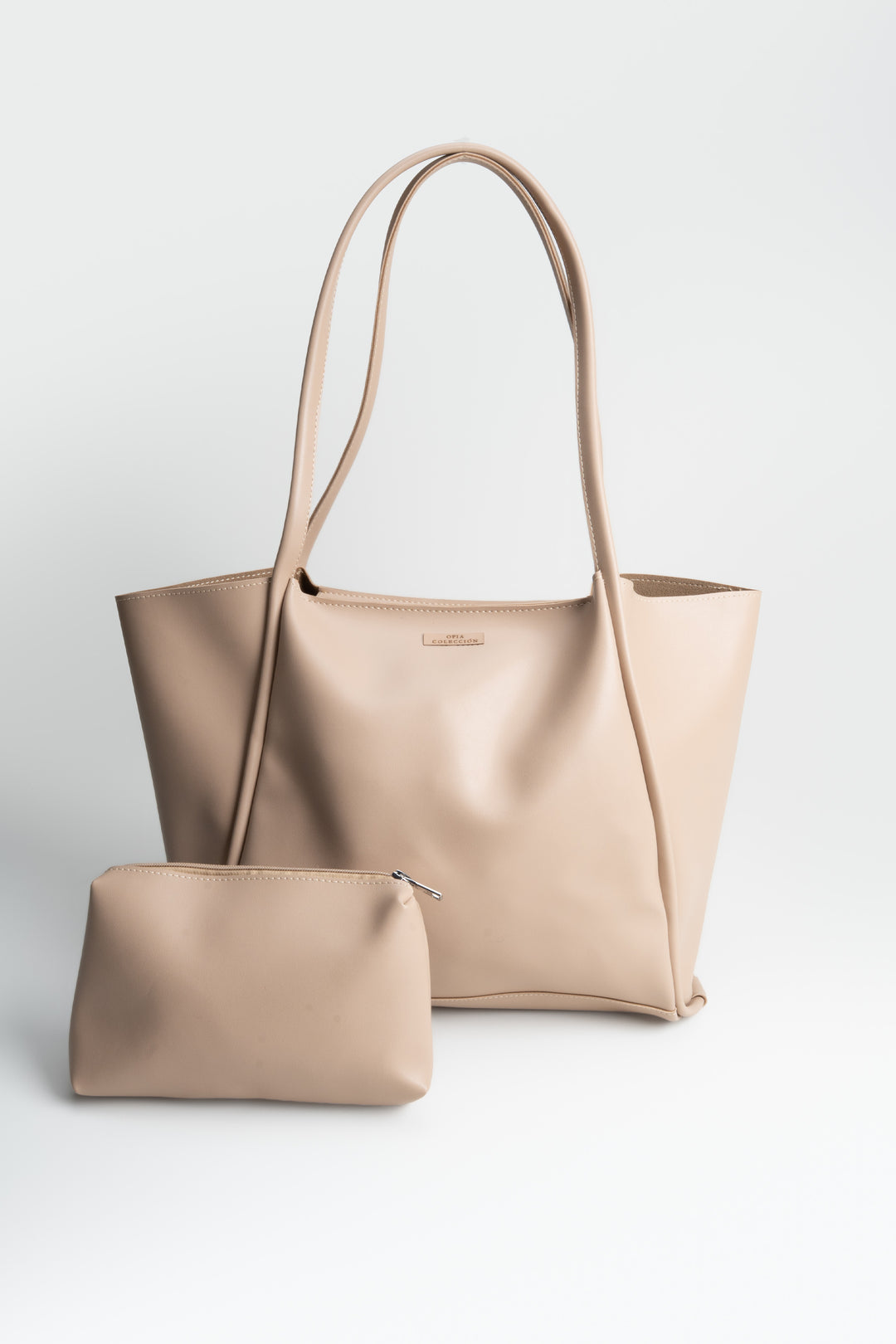 LADIES HANDBAG LB164 BEIGE