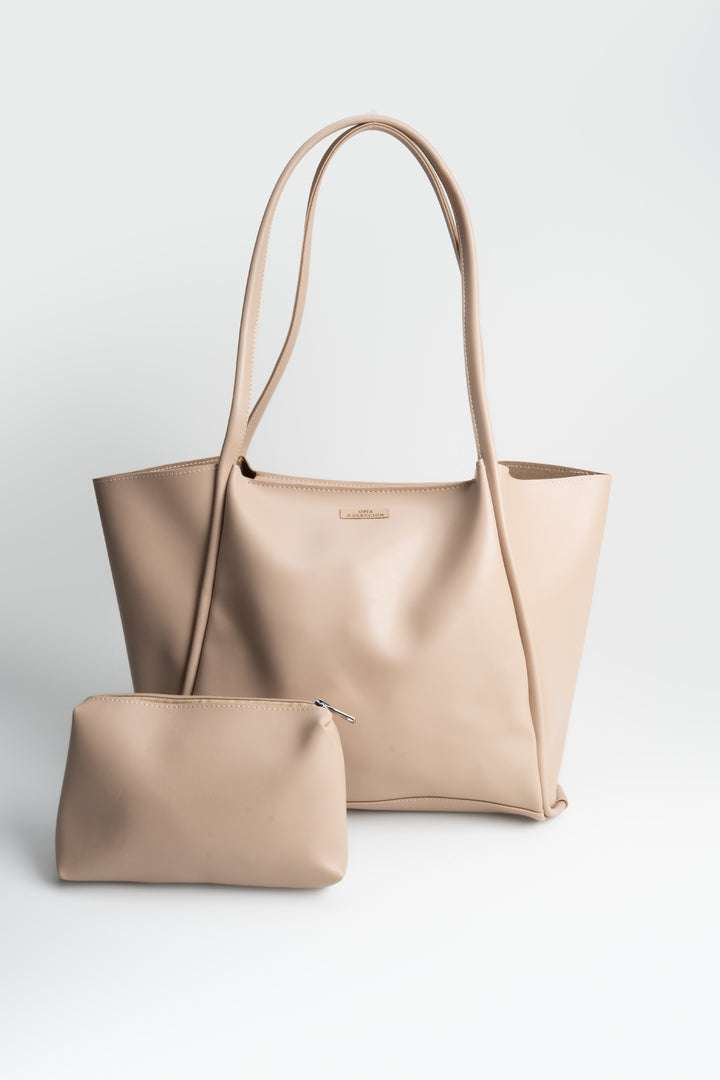 LADIES HANDBAG LB164 BEIGE