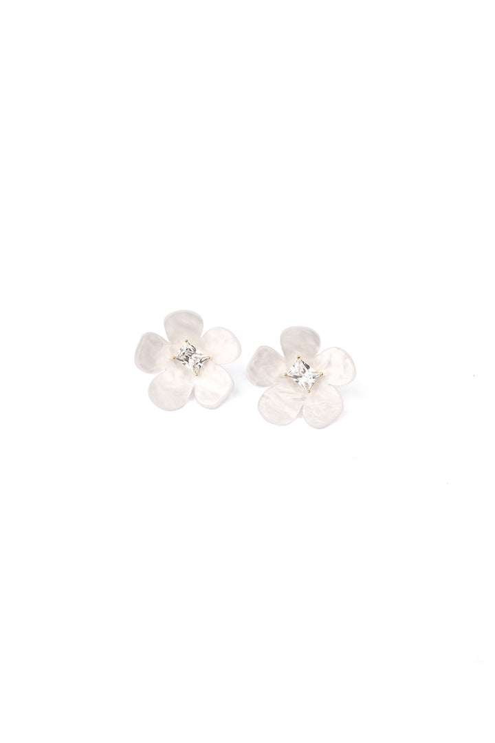 EAR RINGS JW1248 WHT - OPIA