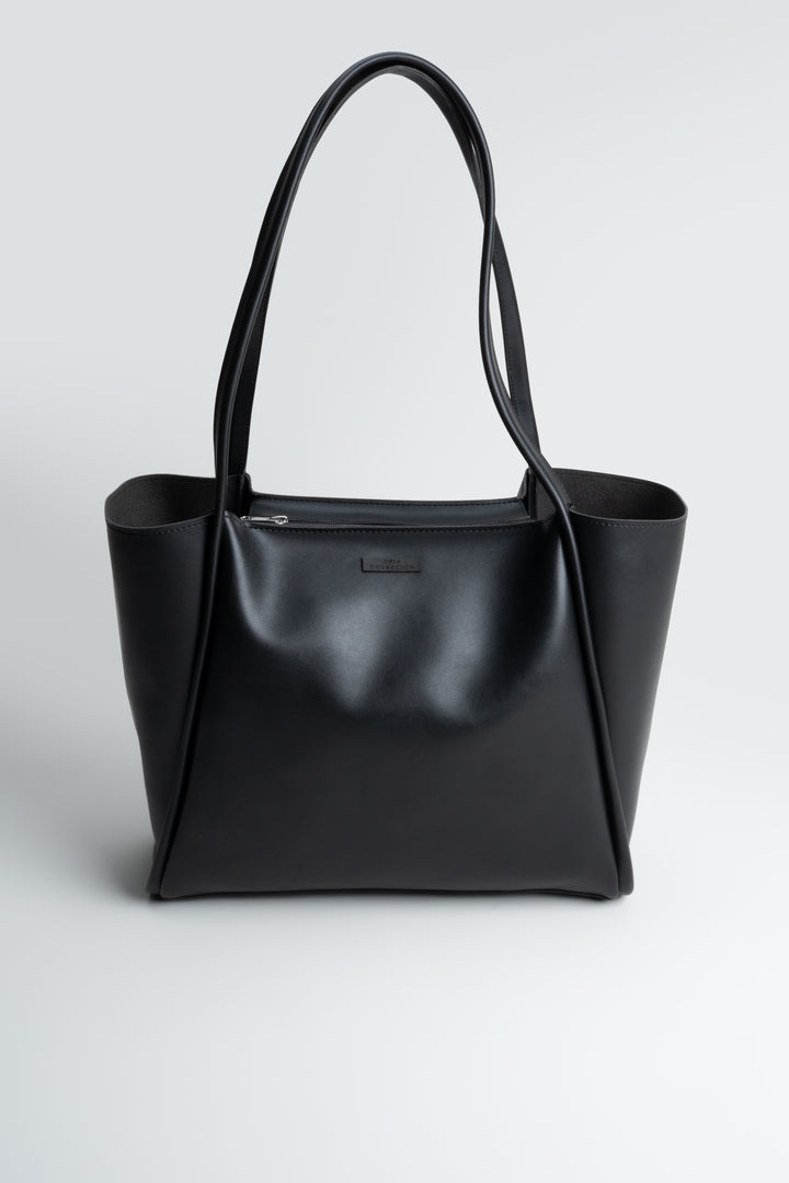 LADIES HANDBAG LB164 BLACK