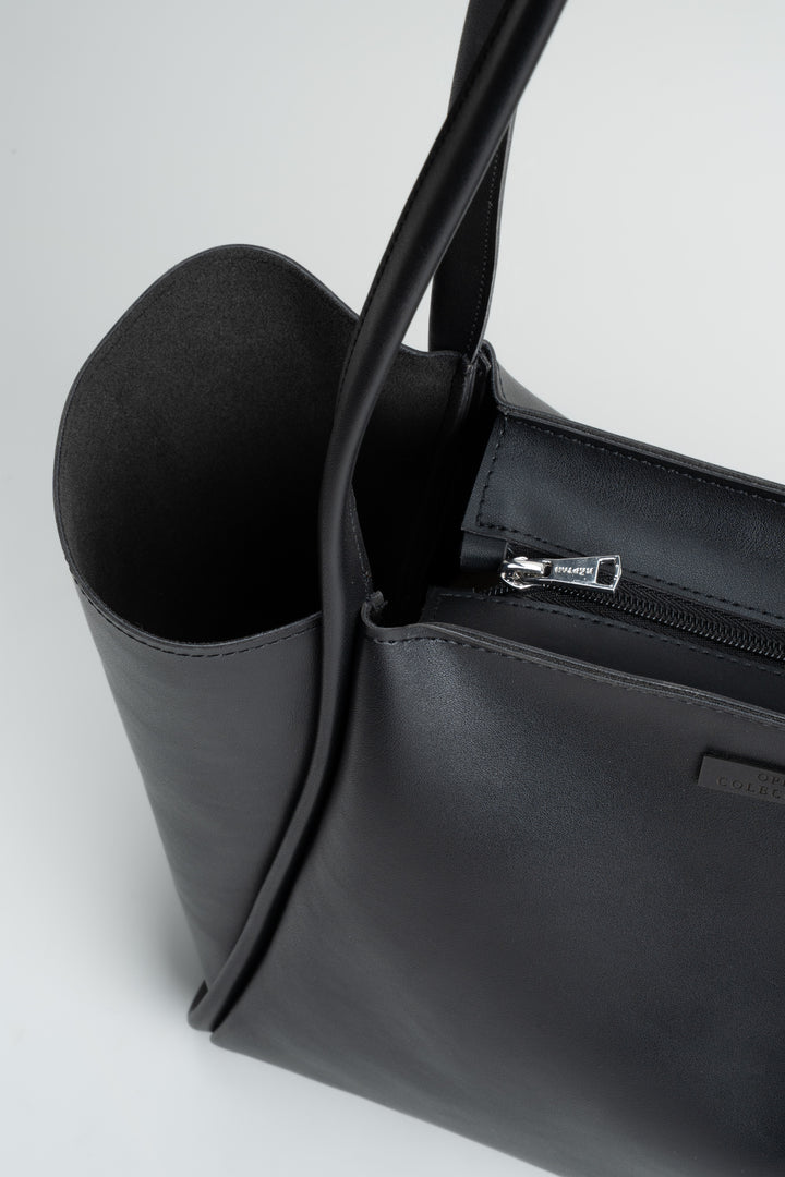 LADIES HANDBAG LB164 BLACK